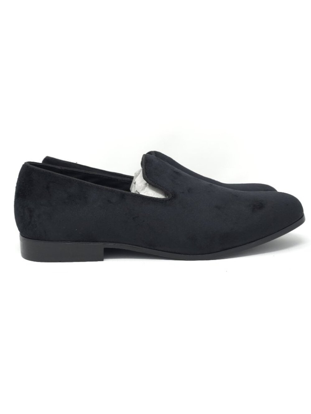 New Alfani Black Suede Slip-On Loafers Men’s 10.5M - Picture 3 of 7